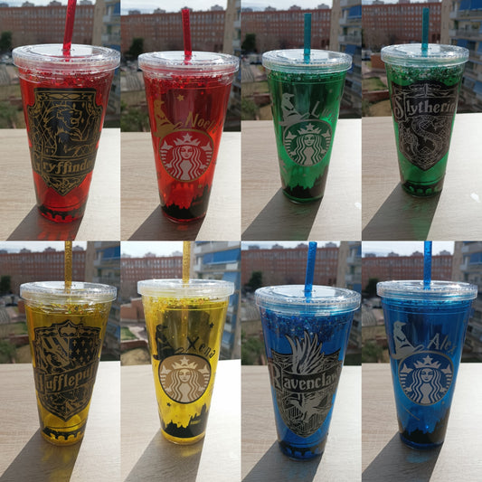 VASOS DE LAS CUATROS CASAS  1º COLECCION